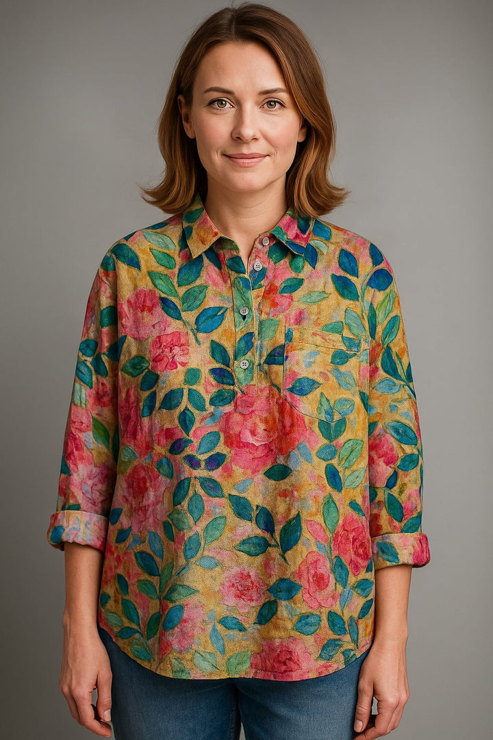 Classic Floral Blouses